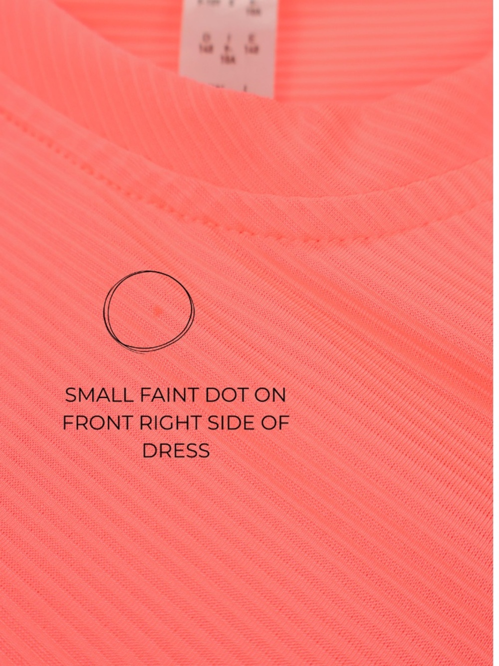 Adidas HEAT.RDY Athletic Dress Girls Size Small 9-10Y Bright Coral Tennis - Picture 10 of 10